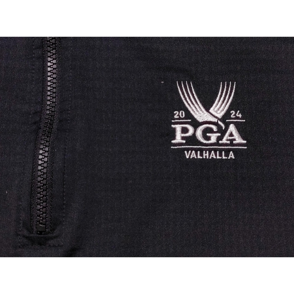 NIKE GOLF 1/2 Zip Pullover 2024 PGA Valhalla FD5837 Black XXL 2XL - Picture 5 of 10